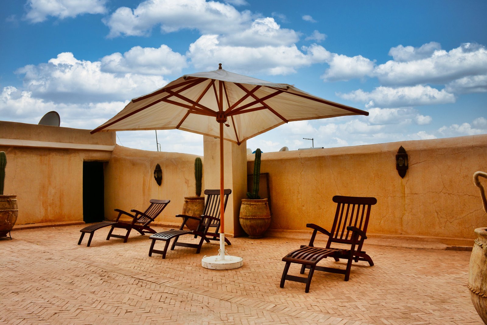Rooftop terrace